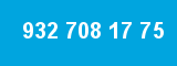 932 708 17 75 932 708 17 75